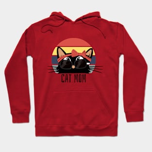 Funny cat mom Hoodie